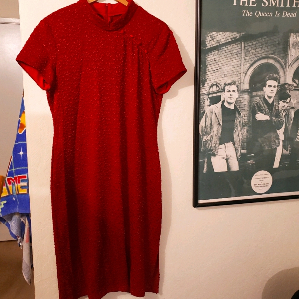 Vtg gorgeous cheongsam